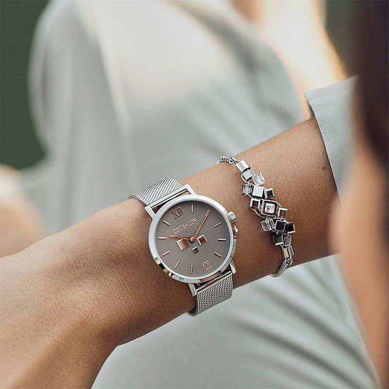 Часы Coeur de Lion Silver-Darkgray