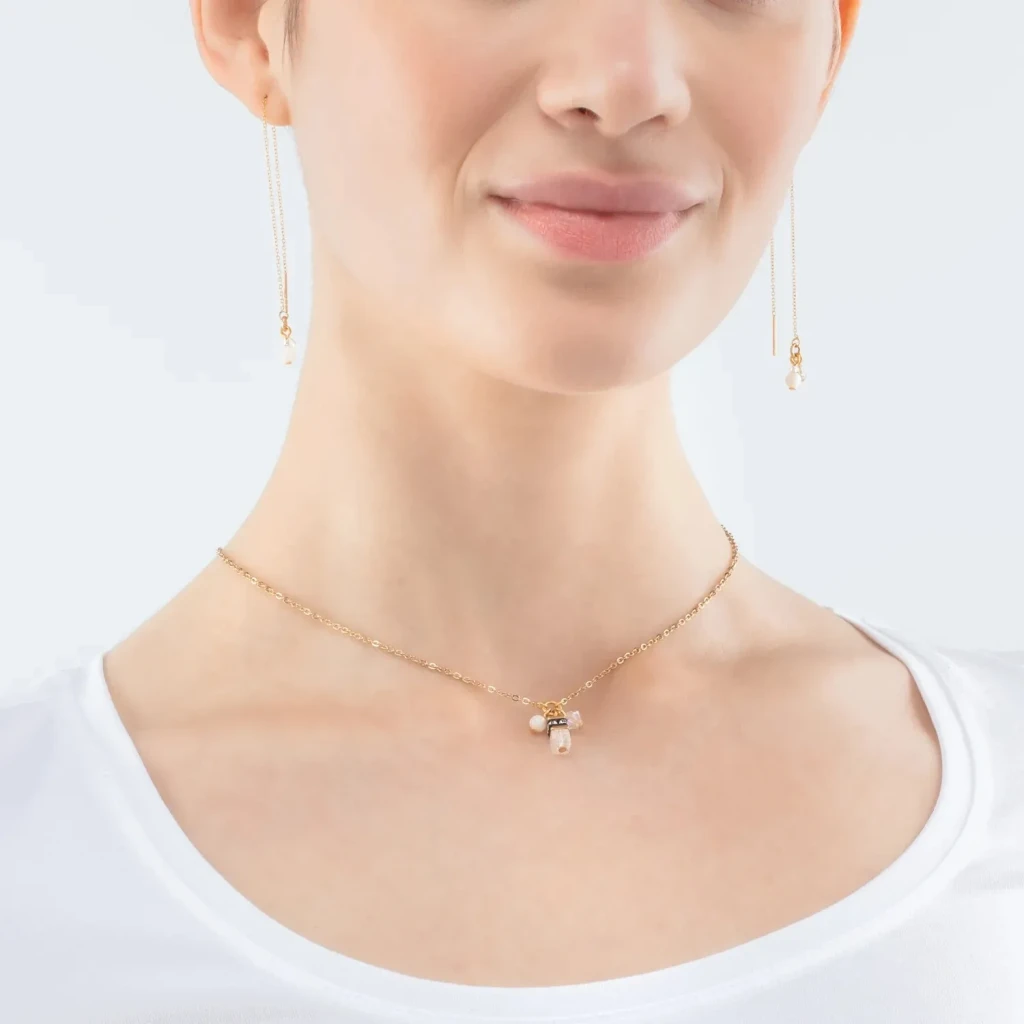Колье Coeur de Lion White 4525/10-1400