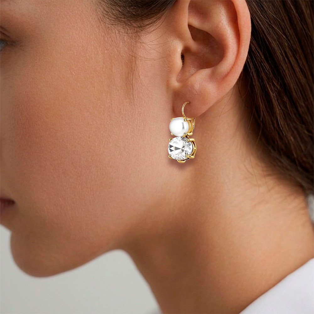 Серьги Dyrberg Kern GLOBULE SG CRYSTAL PEARL 490008