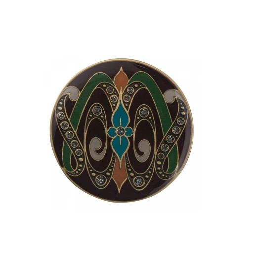 Брошь Clara Bijoux Калейдоскоп F44177-7 BR