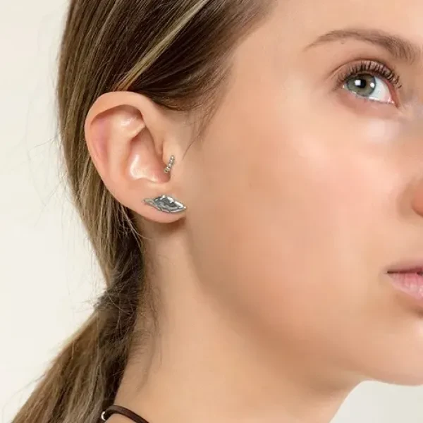 Серьги Ciclon PLUMA SILVER A232606 S