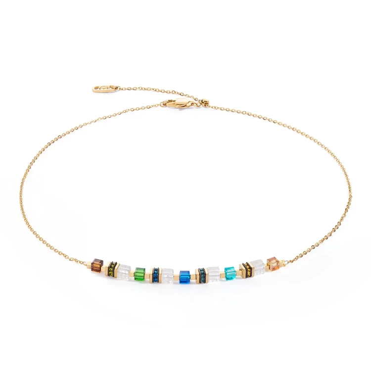Колье Coeur de Lion Multicolour Gold 5076/10-1516