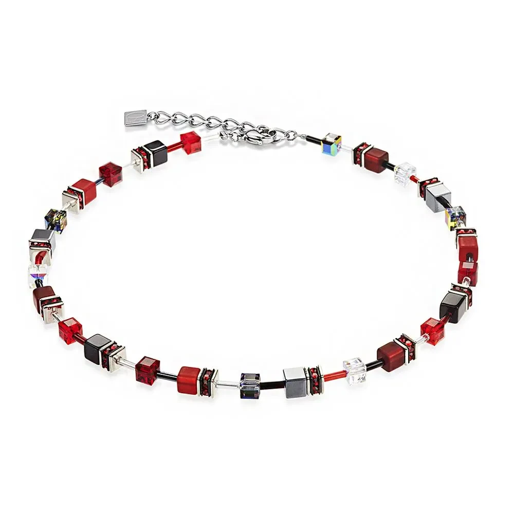 Колье Coeur de Lion Red-Grey 4014/10-0312 