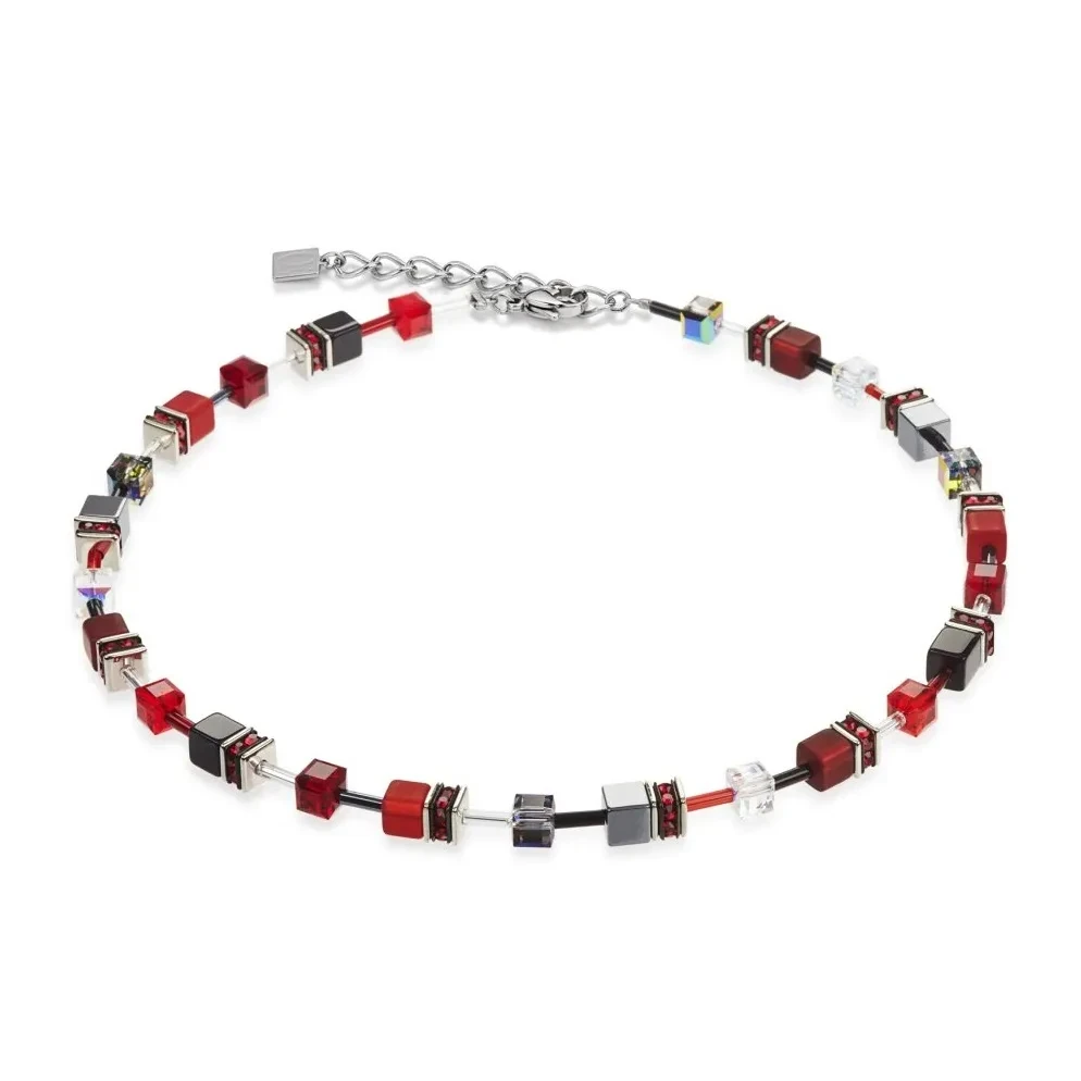 Колье Coeur de Lion Red-Grey 4014/10-0312 