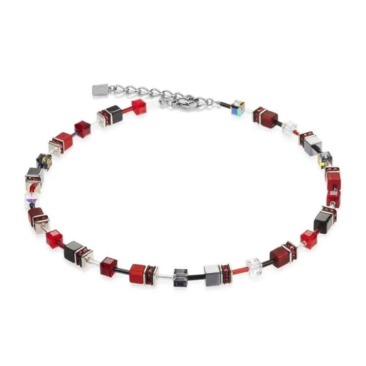 Колье Coeur de Lion Red-Grey 4014/10-0312 