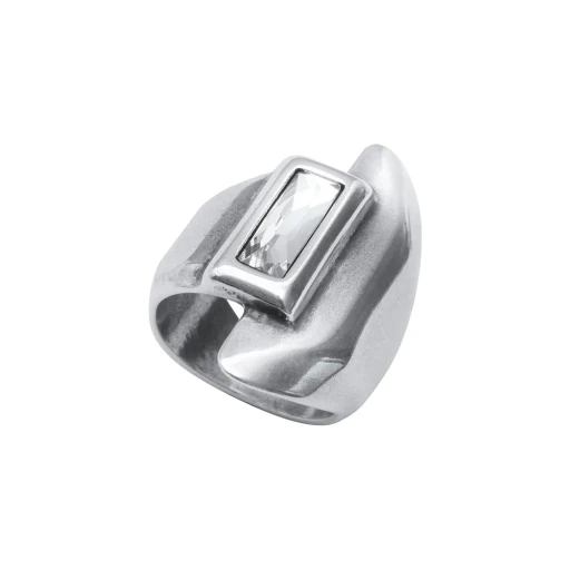 Кольцо Ciclon  LINEAL COLOR CRISTAL K231501-66-3 L BW/S