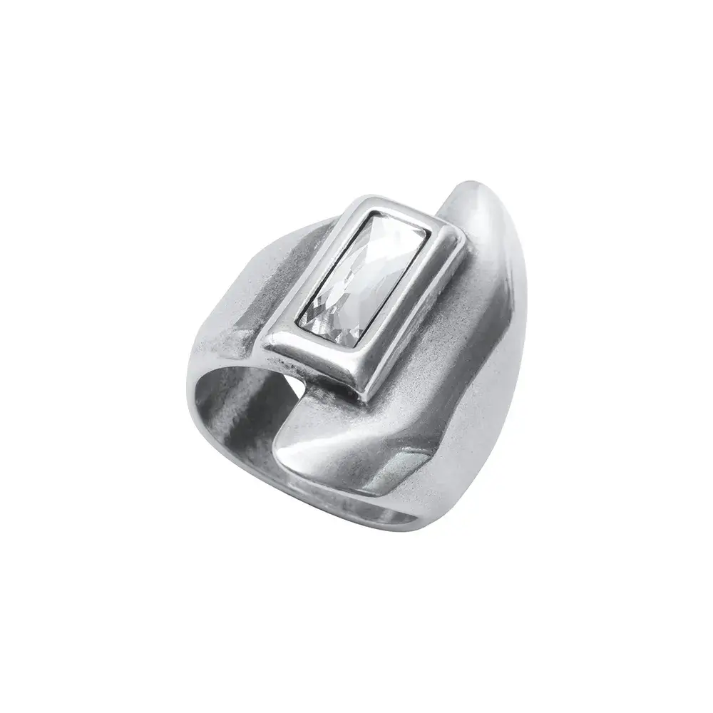 Кольцо Ciclon  LINEAL COLOR CRISTAL K231501-66-3 L BW/S