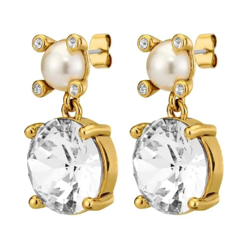 Серьги Dyrberg Kern NICOLA SG CRYSTAL /WHITE PEARL 450151
