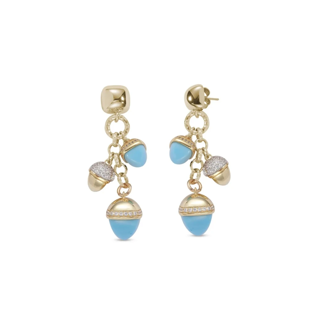 Серьги Boccadamo Caleida KOR011DT  BL/G