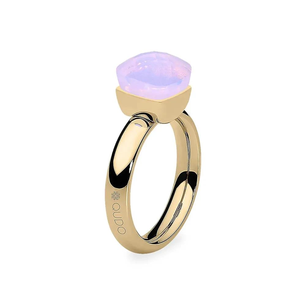 Кольцо Qudo FIRENZE 16.5 (G) Rose Water Opal 107001/40-5909 16.5