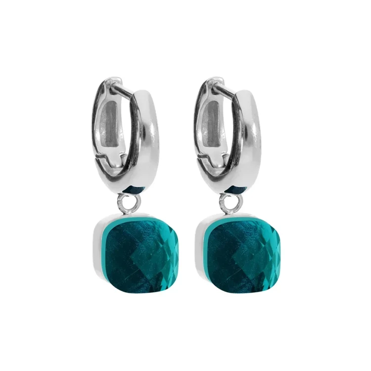 Серьги Qudo FIRENZE (S) Blue Zircon 107000/20-4601