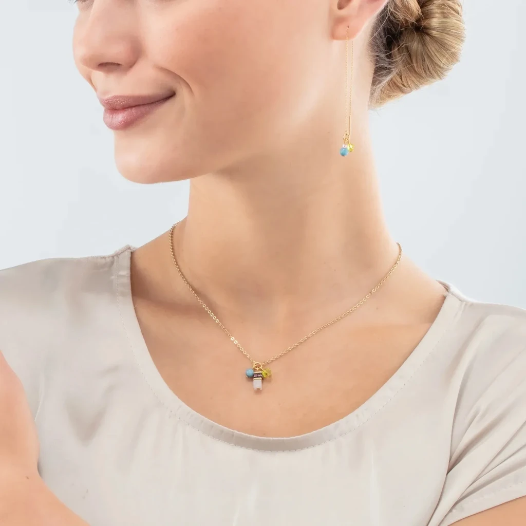 Серьги Coeur de Lion Multicolour Pastel 1 4525/20-1522