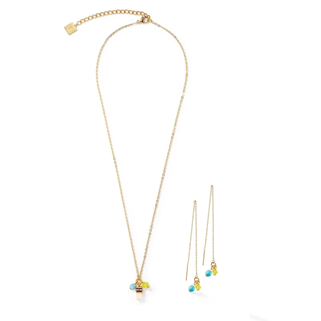 Серьги Coeur de Lion Multicolour Pastel 1 4525/20-1522