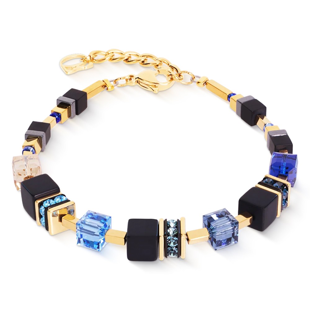Браслет Coeur de Lion Black-Blue 3043/30-1307