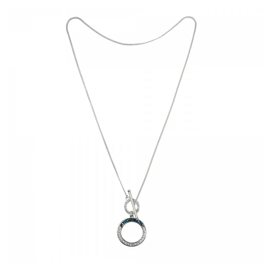 Колье Fiore Luna BBL+CRY B2110NM-N01.23.1 BL/S