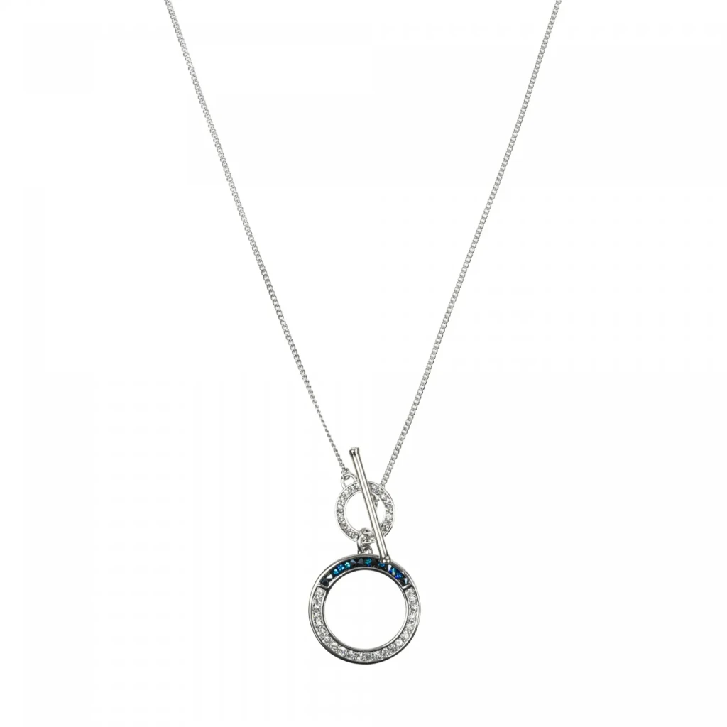 Колье Fiore Luna BBL+CRY B2110NM-N01.23.1 BL/S