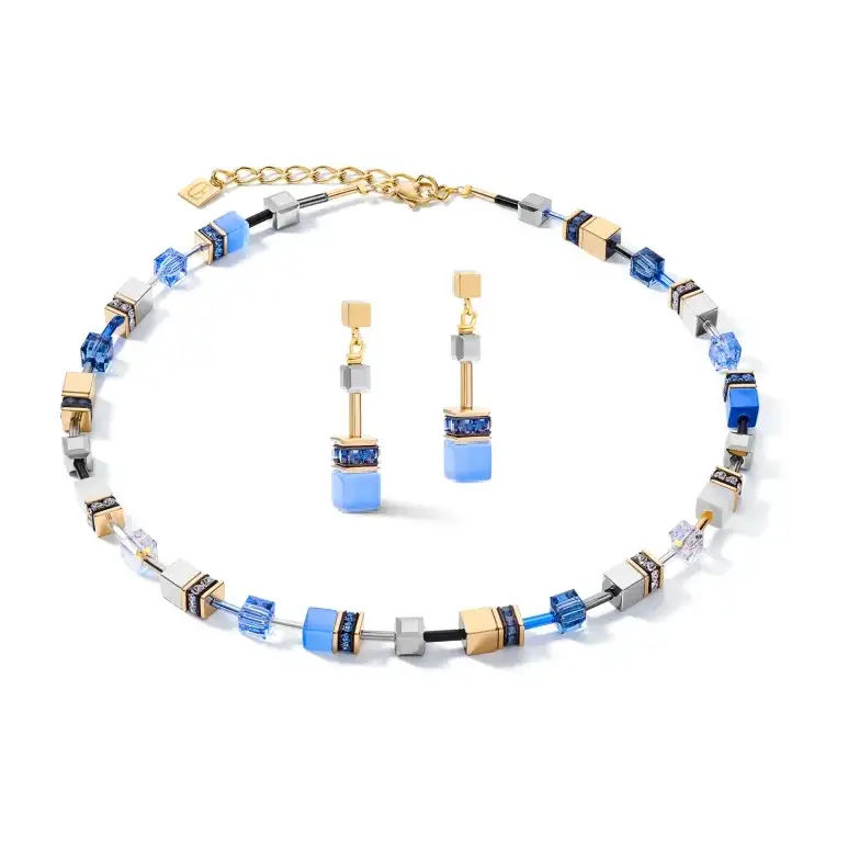 Комплект Coeur de Lion Blue-Gold 2839/0716 