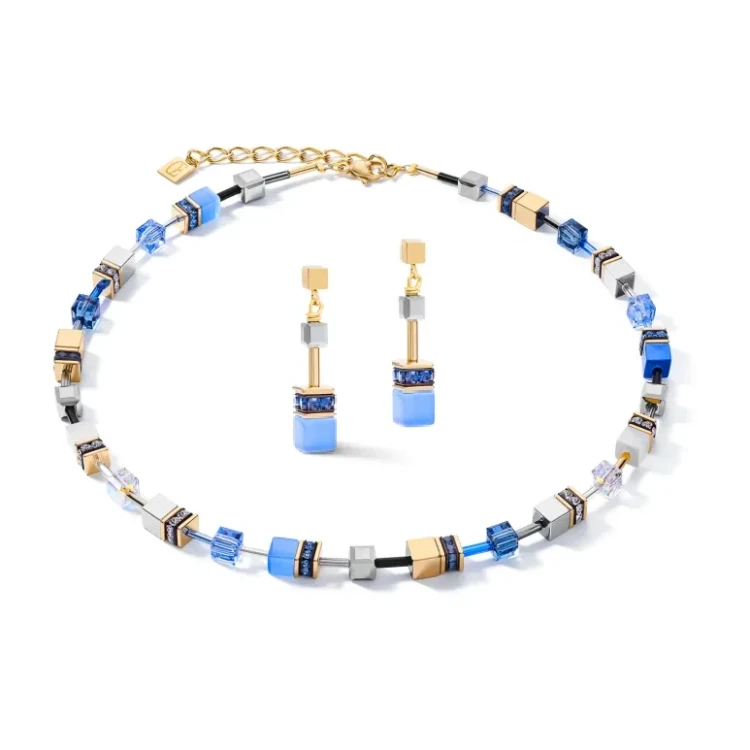 Комплект Coeur de Lion Blue-Gold 2839/0716 