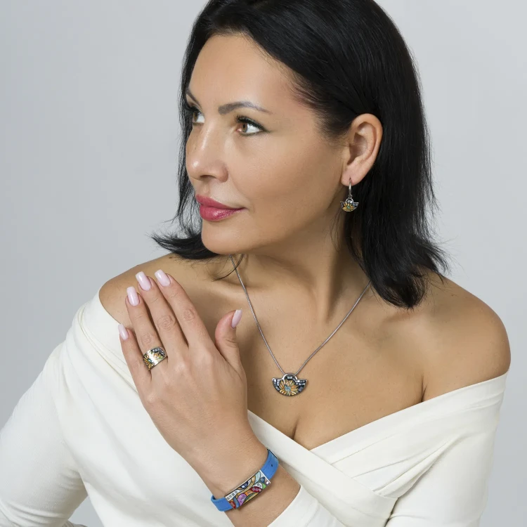 Серьги Fiore Luna AE03598-1A