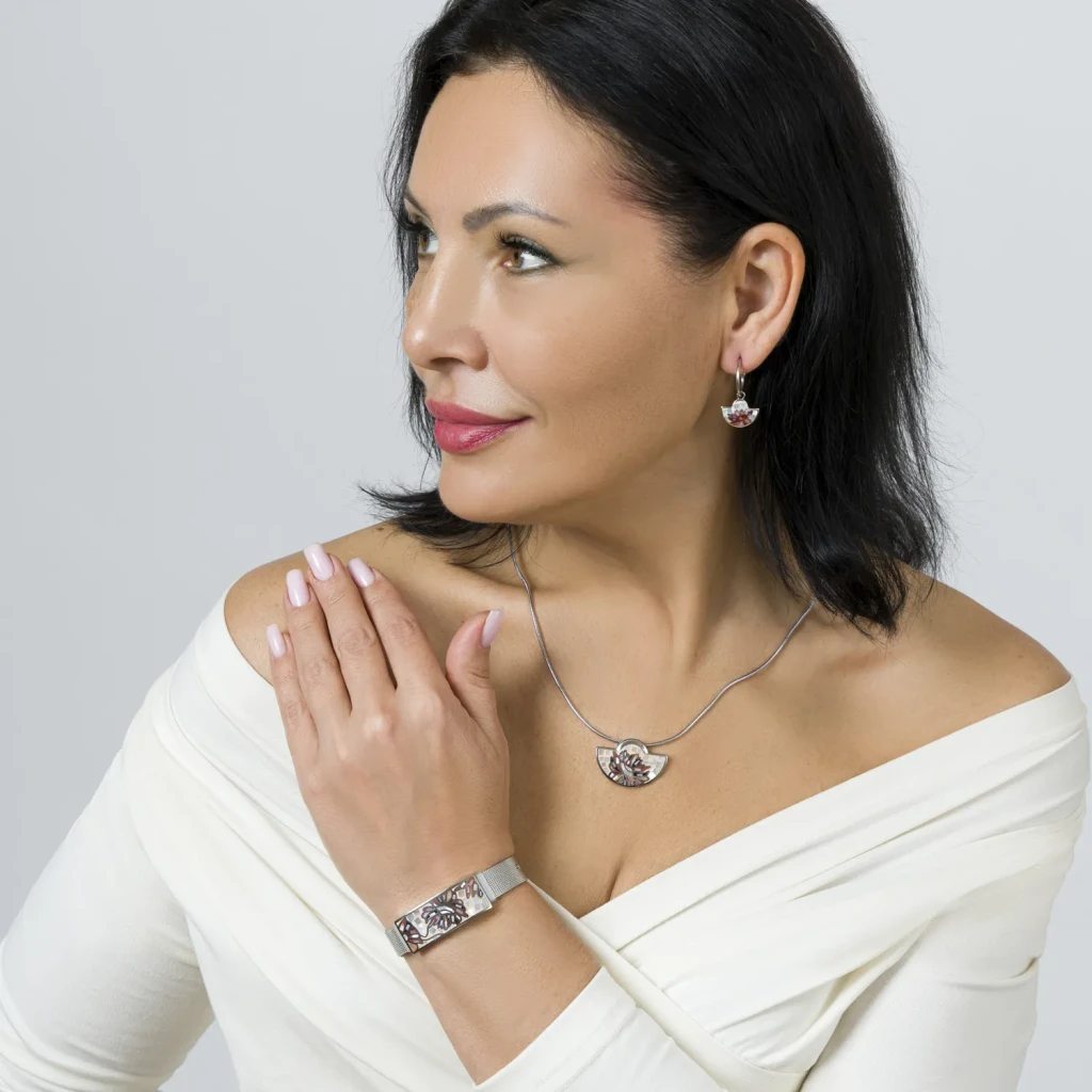 Серьги Fiore Luna AE03598-2A