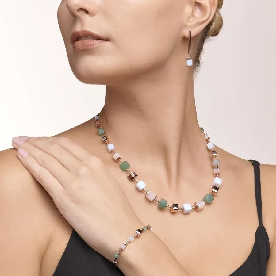 Колье Coeur de Lion Green Beige 5059/10-0510