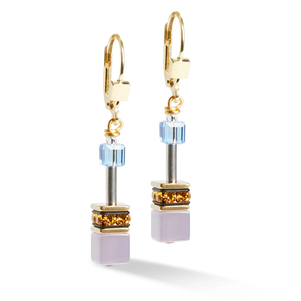 Серьги Coeur de Lion Multicolour Gold 2838/20-1516