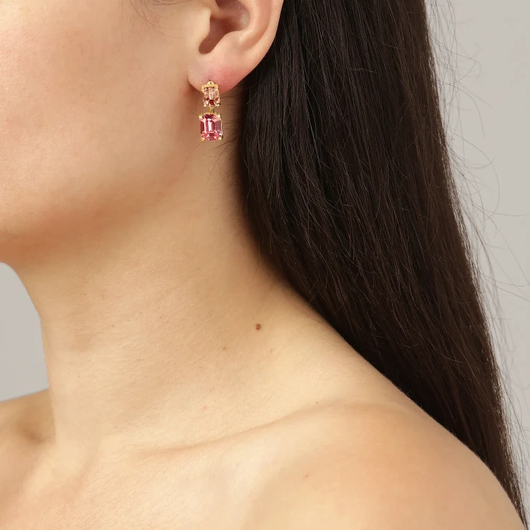 Серьги Dyrberg Kern TETI SG LIGHT ROSE / PEACH 460006