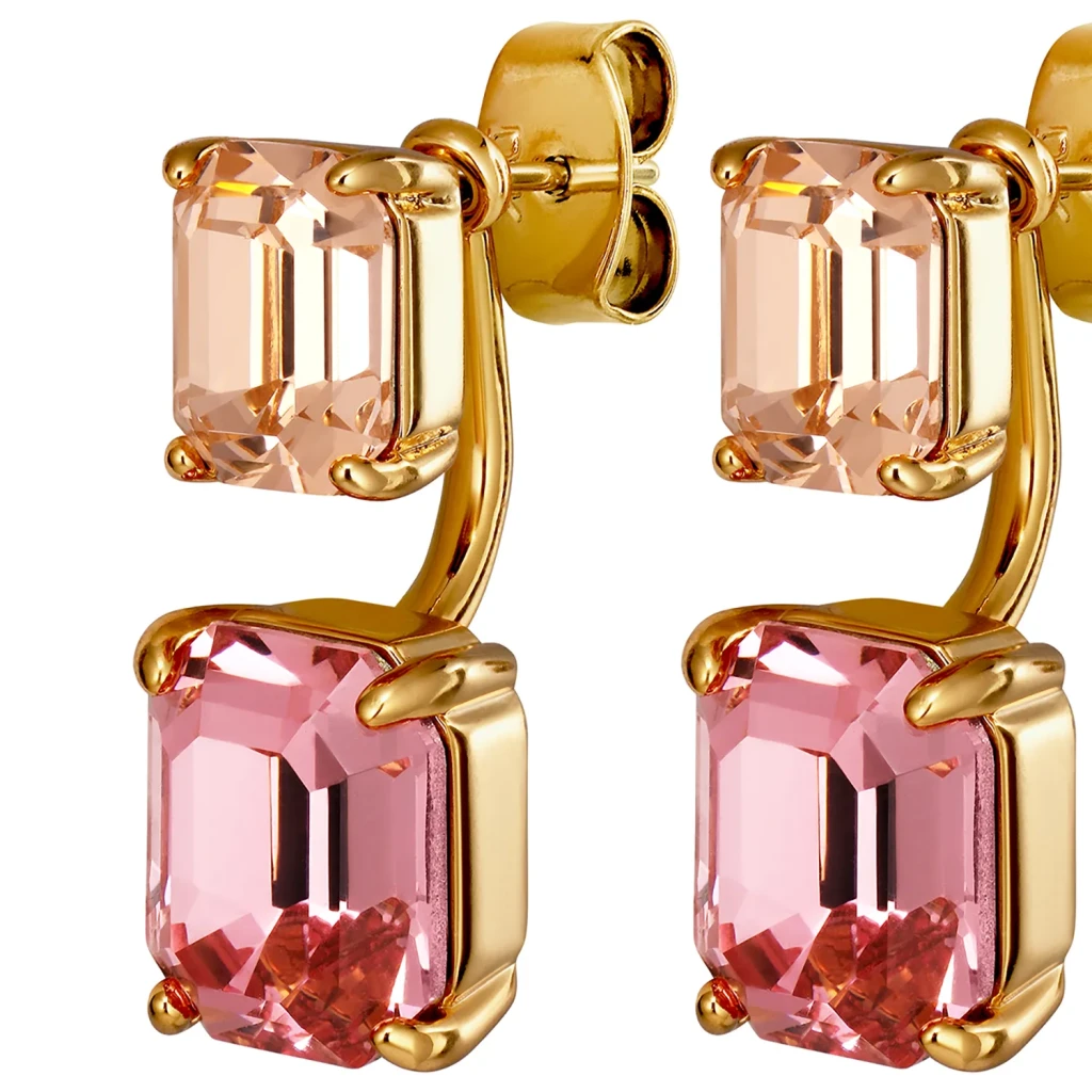 Серьги Dyrberg Kern TETI SG LIGHT ROSE / PEACH 460006