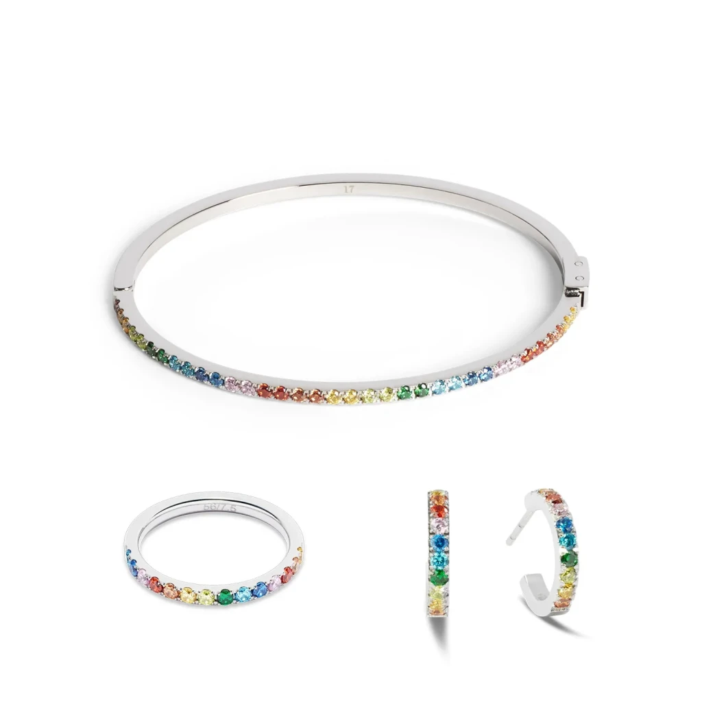 Кольцо Coeur de Lion Multicolour Silver 0146/40-1517 54