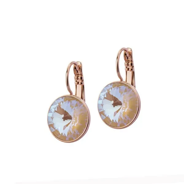 Серьги Fiore Luna Light White Delite A1903.1 BW/RG