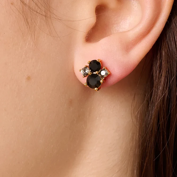 Серьги Dyrberg Kern BILLIS SG BLACK MIX 470137