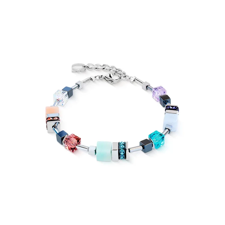 Браслет Coeur de Lion Multicolour Pastel Silver 3017/30-1580