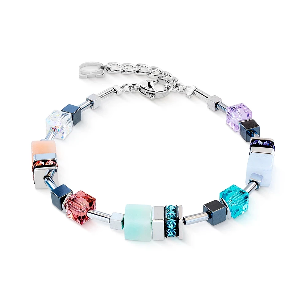 Браслет Coeur de Lion Multicolour Pastel Silver 3017/30-1580