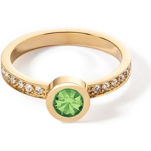 Кольцо Coeur de Lion Green-Gold 0228/40-0516 56
