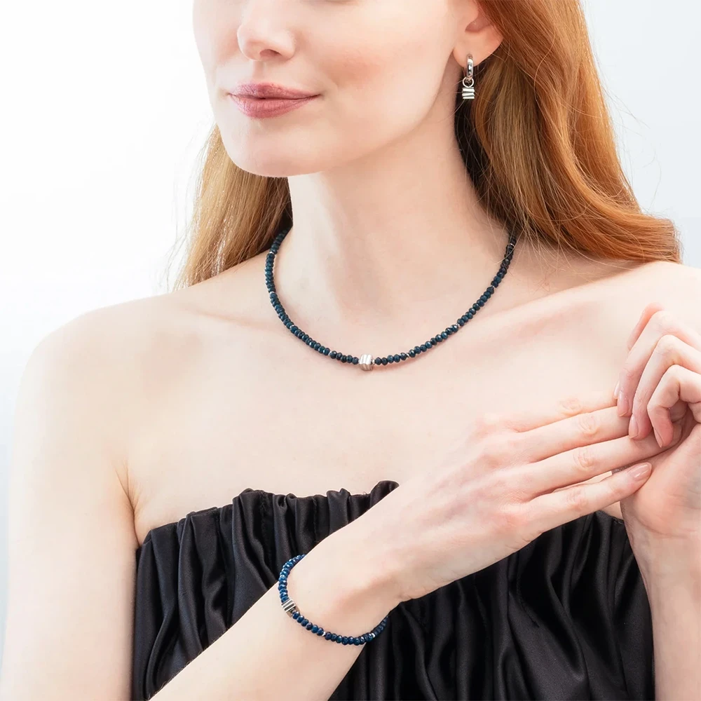 Браслет Coeur de Lion Blue-Silver 3045/30-0717