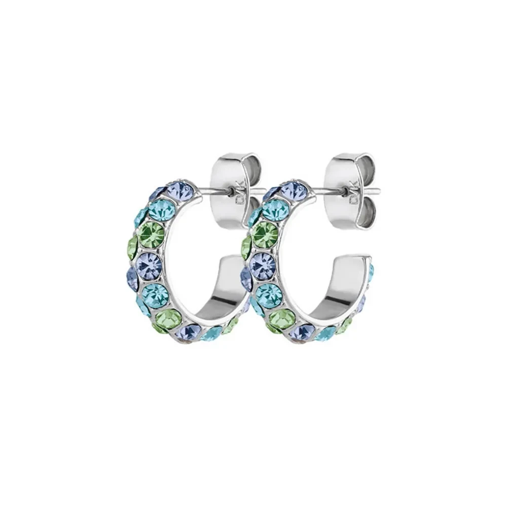 Серьги Dyrberg Kern HEIDI SS WATER 361034 BL/S