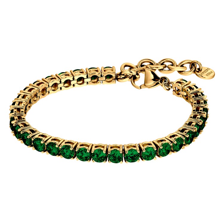 Браслет Dyrberg Kern COBRA SG EMERALD GREEN 490249