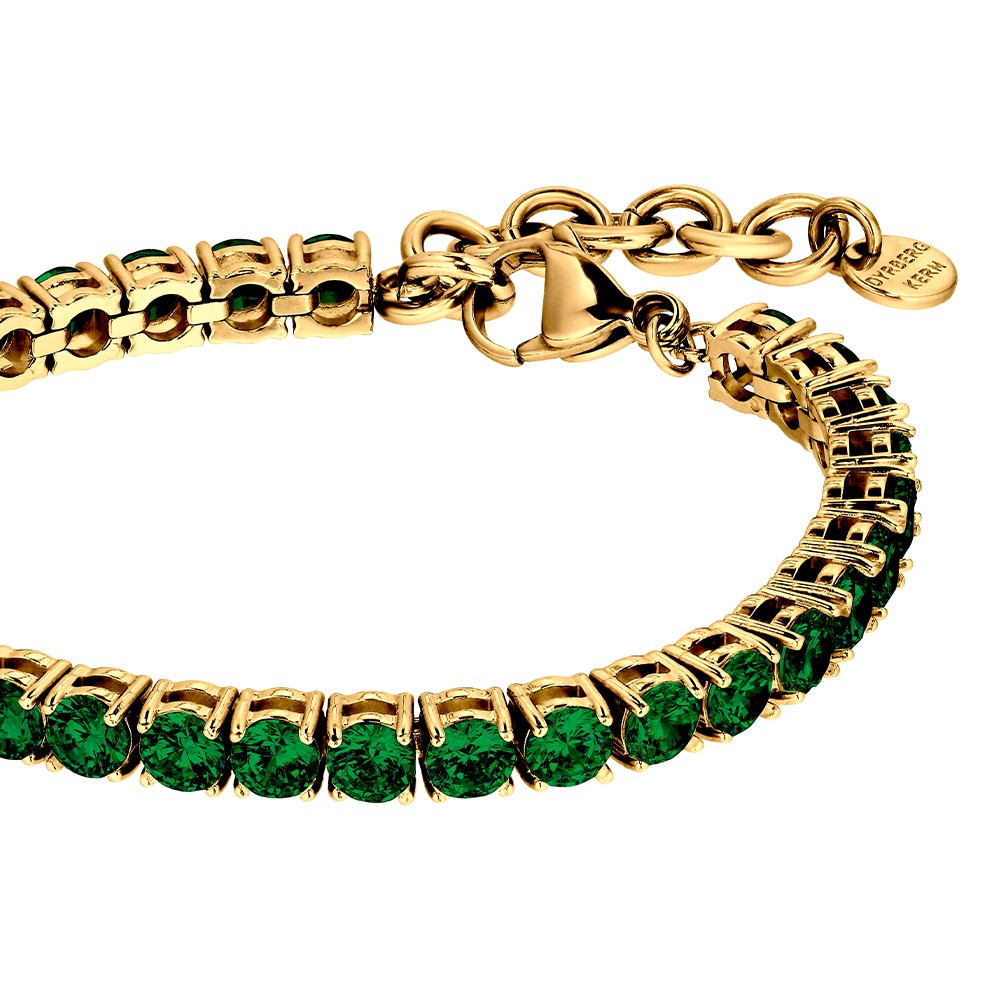 Браслет Dyrberg Kern COBRA SG EMERALD GREEN 490249