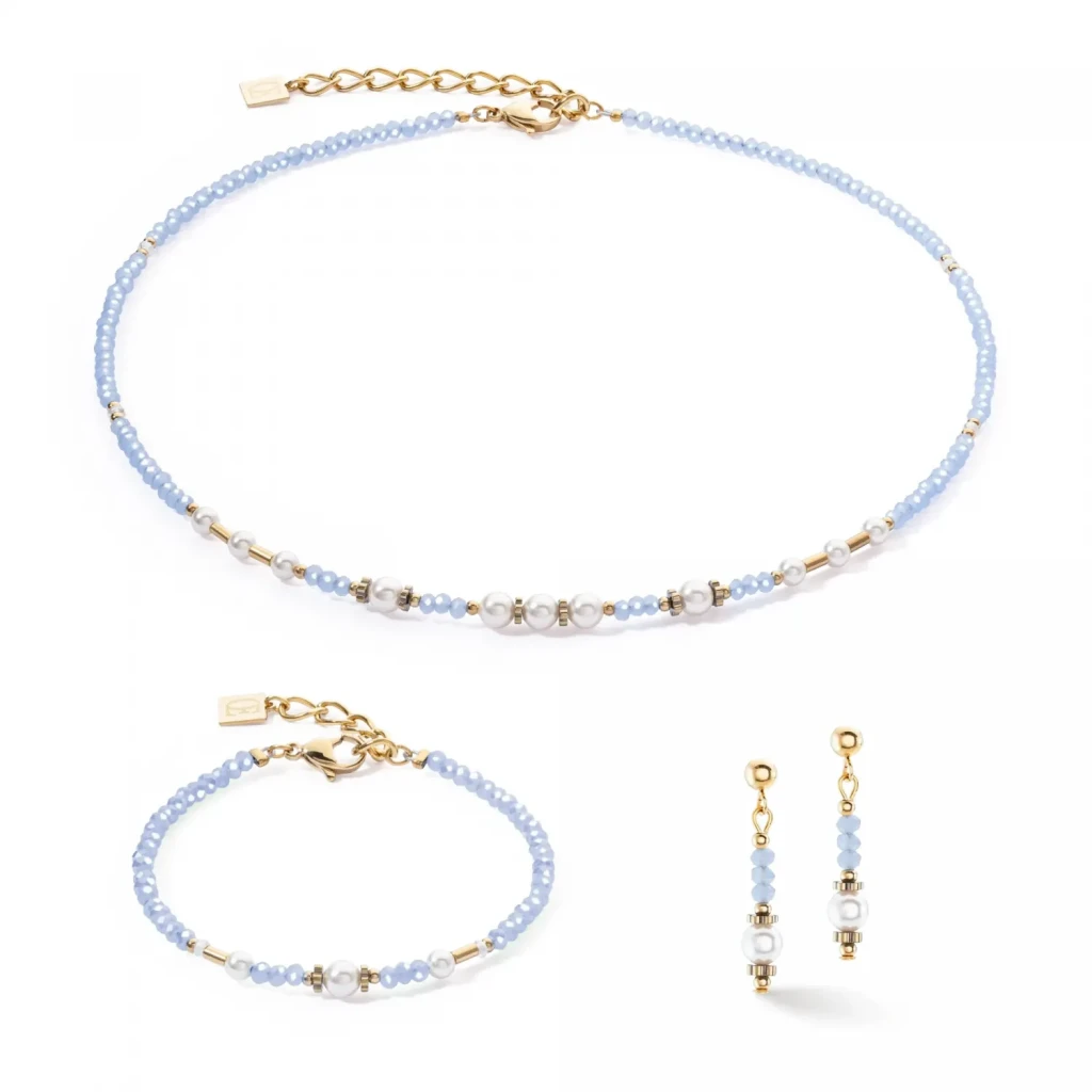 Колье Coeur de Lion Light Blue 4434/10-0720