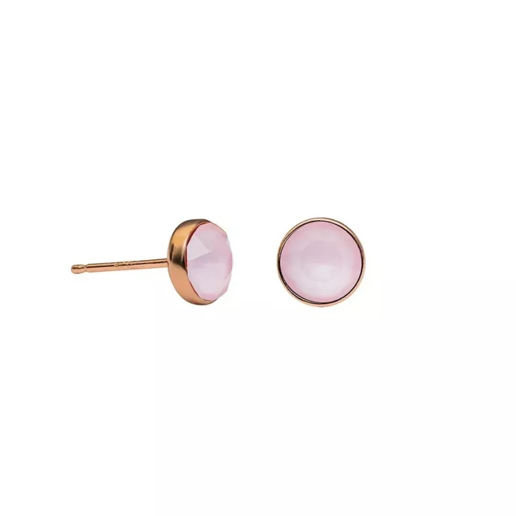 Пусеты Crystal Powder Rose SWE298 PR RG