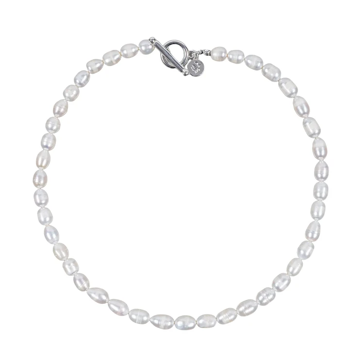 Колье Fiore Luna String of Pearls Togl BL4512 S