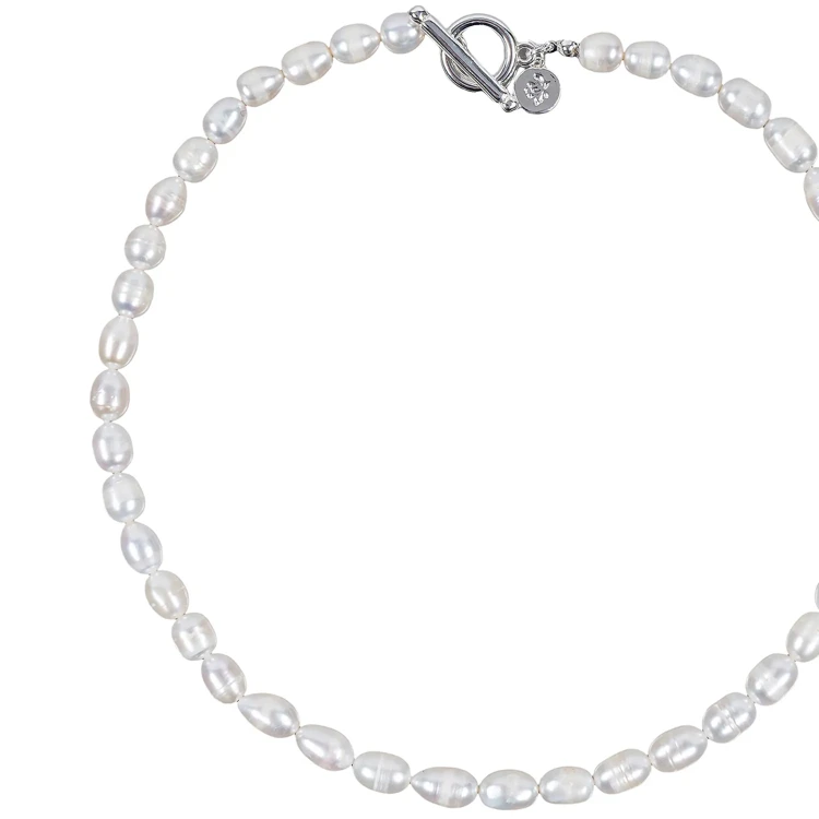 Колье Fiore Luna String of Pearls Togl BL4512 S