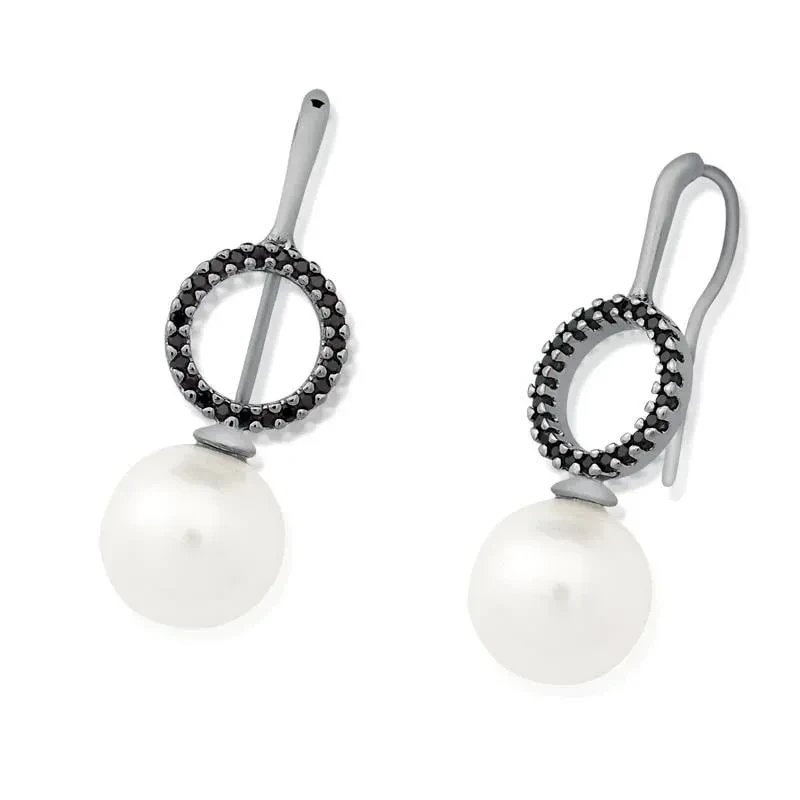 Серьги Possebon White Pearl A7977.1 BW