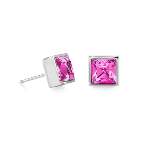 Пусеты Coeur de Lion Pink-Silver 0500/21-0417