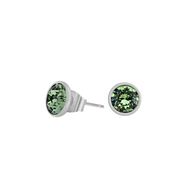 Fiore Luna Пусеты Peridot SWE297 PE S