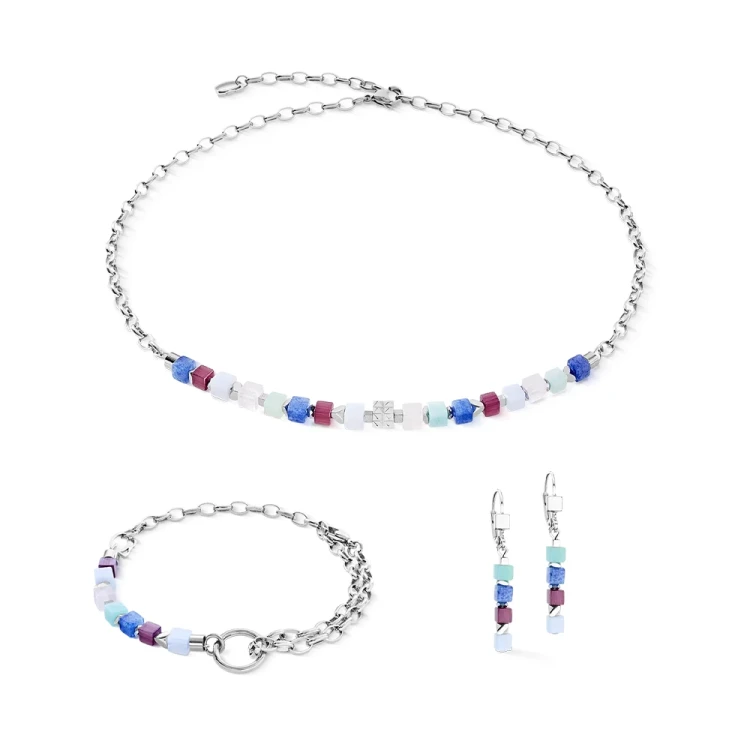 Колье Coeur de Lion Multicolour Art Nouveau 3024/10-1578