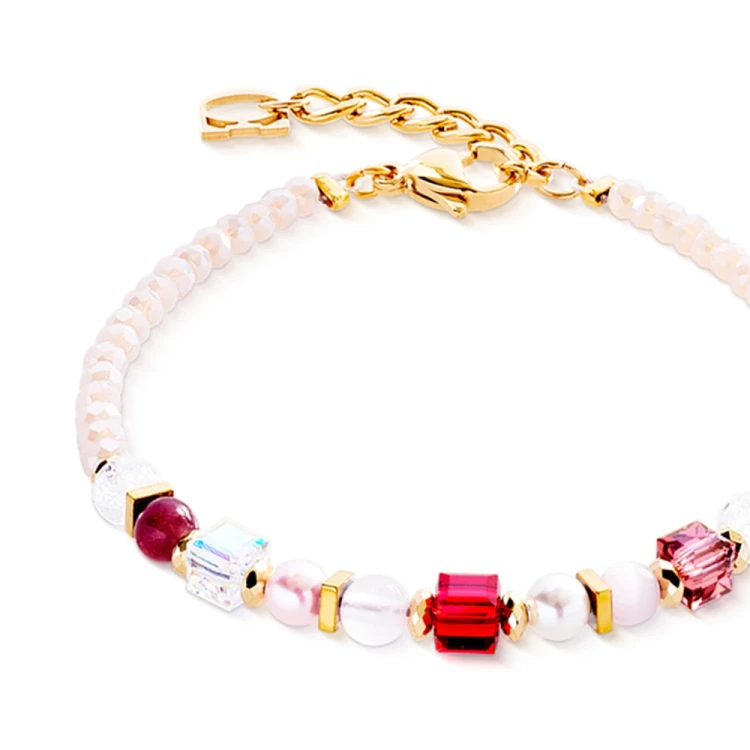 Браслет Coeur de Lion Red-Rose 2105/30-0319