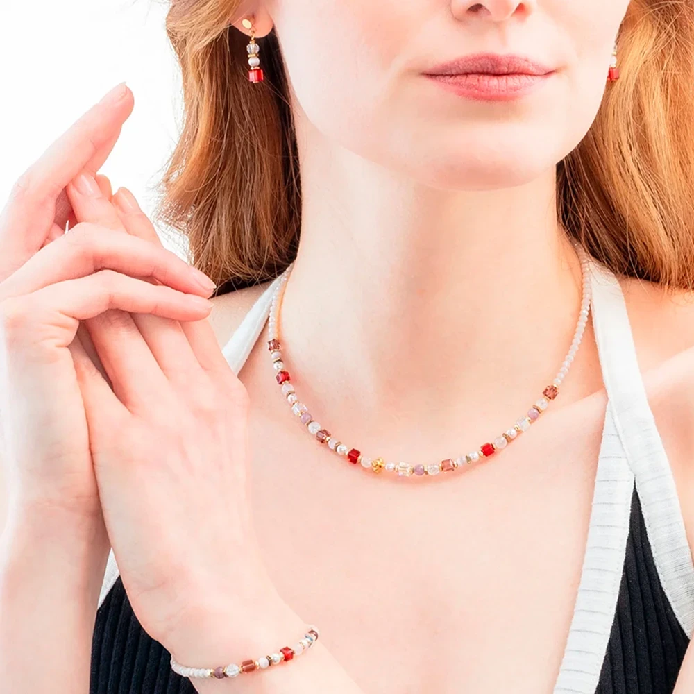 Браслет Coeur de Lion Red-Rose 2105/30-0319