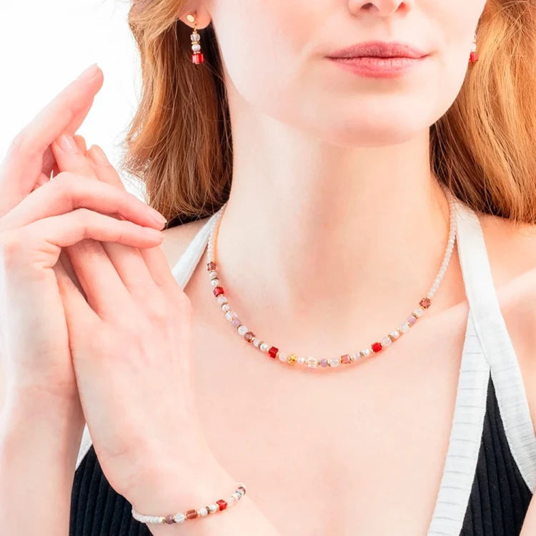 Браслет Coeur de Lion Red-Rose 2105/30-0319