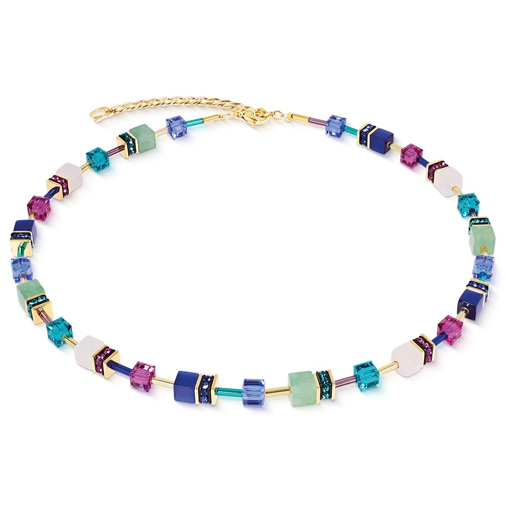Колье Coeur de Lion Multicolour Gemstone 4905/10-1561